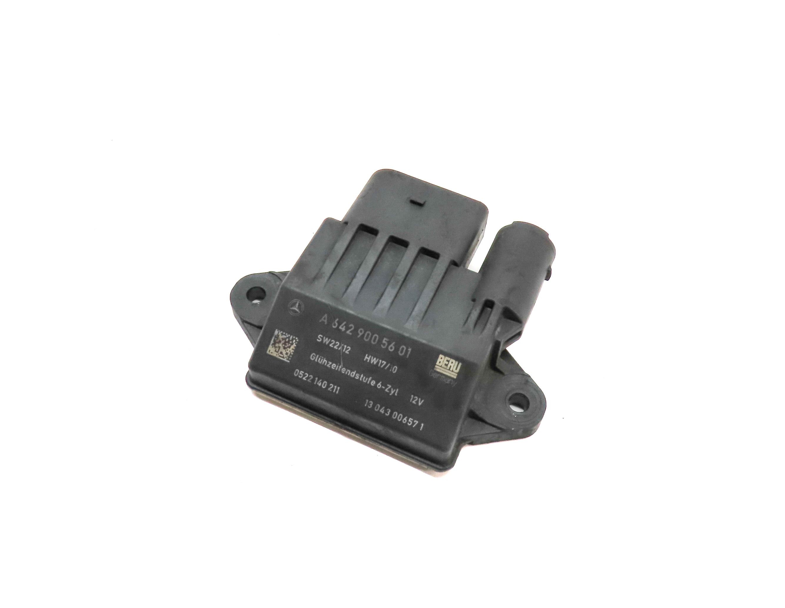 07-13 MERCEDES E320 E350 GL350 ML350 S350 R320 R350 DIESEL GLOW PLUG MODULE — exact item pictured